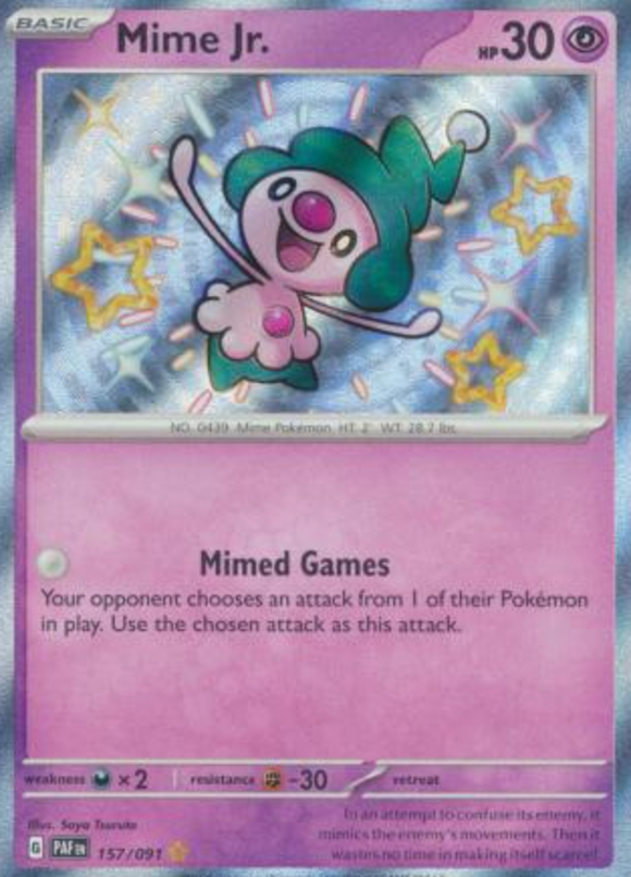 Mime Jr. - 157/091 - Shiny Rare