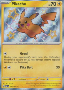 Pikachu - 131/091 - Shiny Rare