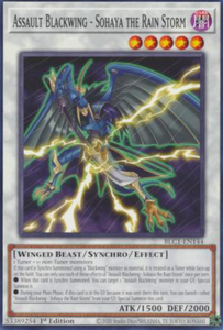 Assault Blackwing - Sohaya the Rain Storm - BLC1-EN144 - Common 1st Edition