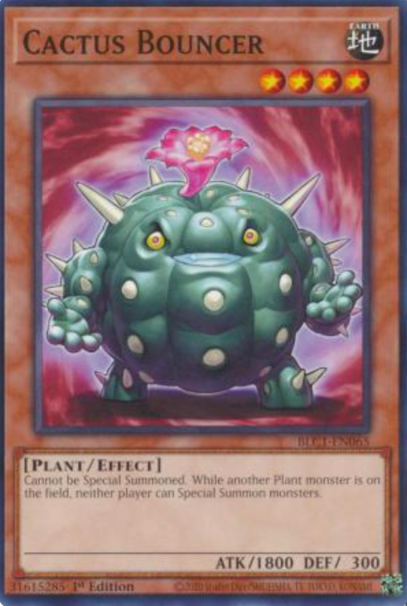 Cactus Bouncer - BLC1-EN065 - Common 1st Edition