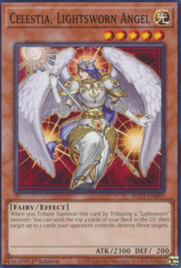 Celestia, Lightsworn Angel - BLC1-EN059 - Common 1st Edition