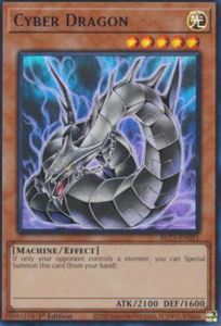 Cyber Dragon (Alt. Art) - BLC1-EN021 - Ultra Rare 1st Edition