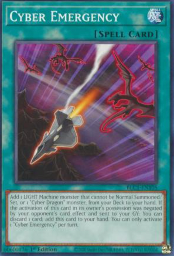 Cyber Emergency - BLC1-EN105 - Common 1st Edition