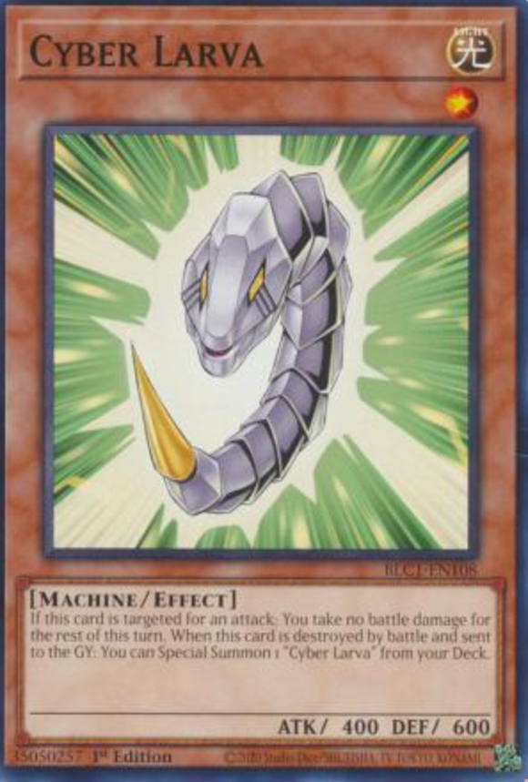 Cyber Larva - BLC1-EN108 - Common 1st Edition