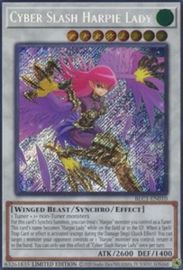 Cyber Slash Harpie Lady - BLC1-EN010 - Secret Rare Limited Edition