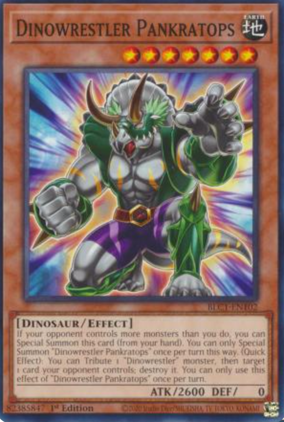 Dinowrestler Pankratops - BLC1-EN102 - Common 1st Edition