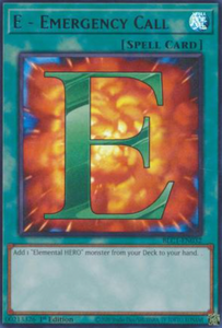 E - Emergency Call - BLC1-EN032 - Ultra Rare 1st Edition