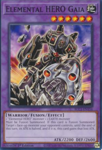 Elemental HERO Gaia - BLC1-EN154 - Common 1st Edition
