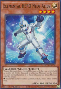 Elemental HERO Neos Alius - BLC1-EN138 - Common 1st Edition