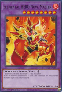 Elemental HERO Nova Master - BLC1-EN068 - Common 1st Edition