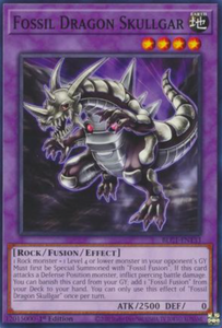Fossil Dragon Skullgar - BLC1-EN133 - Common 1st Edition