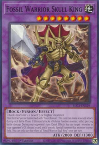 Fossil Warrior Skull King - BLC1-EN129 - Common 1st Edition