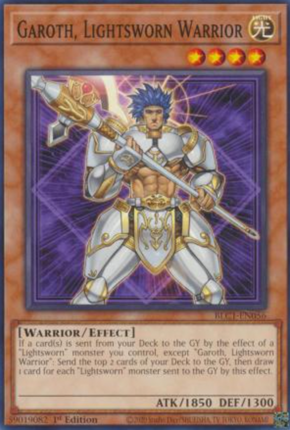 Garoth, Lightsworn Warrior - BLC1-EN056 - Common 1st Edition