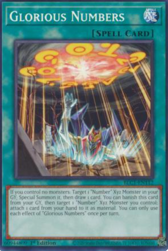Glorious Numbers - BLC1-EN112 - Common 1st Edition
