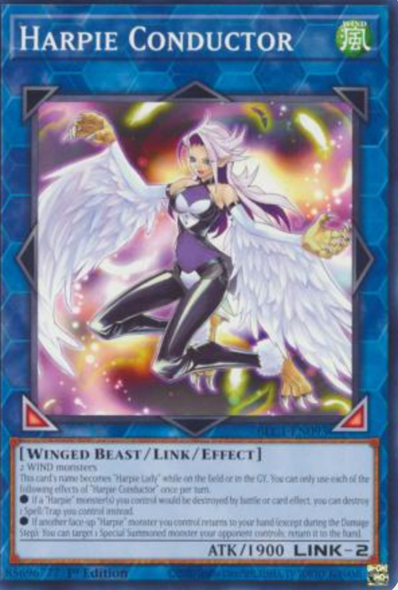 Harpie Conductor - BLC1-EN093 - Common 1st Edition