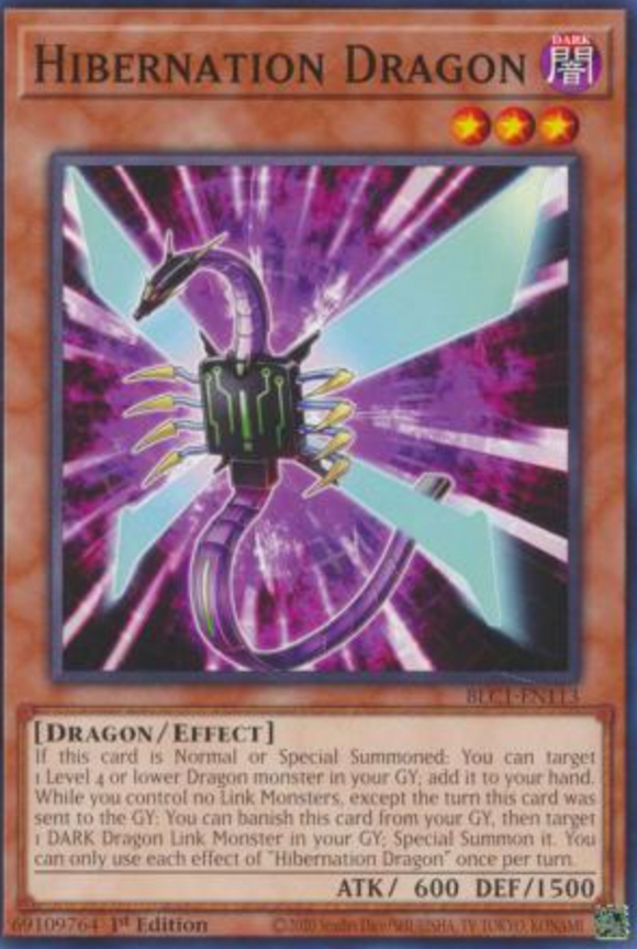 Hibernation Dragon - BLC1-EN113 - Common 1st Edition