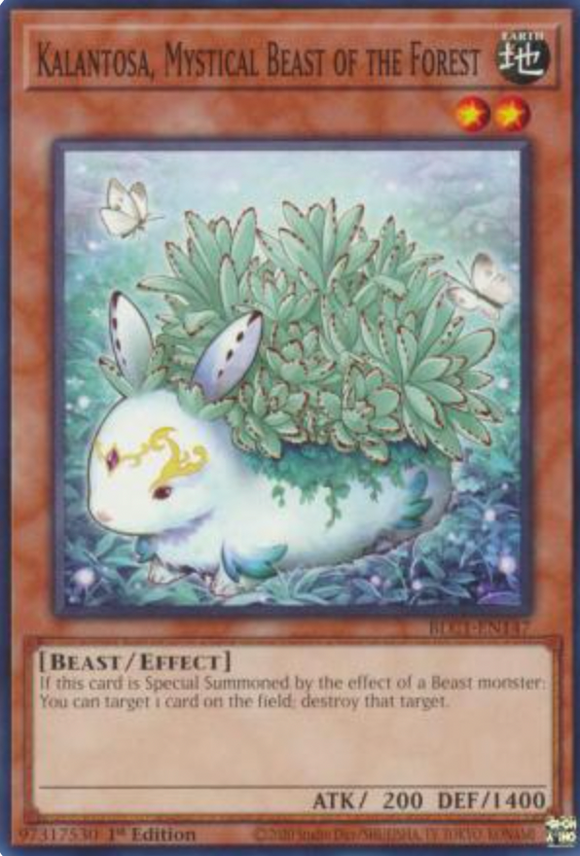 Kalantosa, Mystical Beast of the Forest - BLC1-EN147 - Common 1st Edition