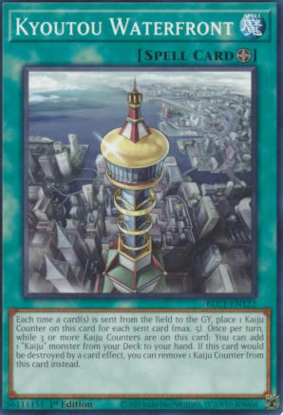 Kyoutou Waterfront - BLC1-EN122 - Common 1st Edition