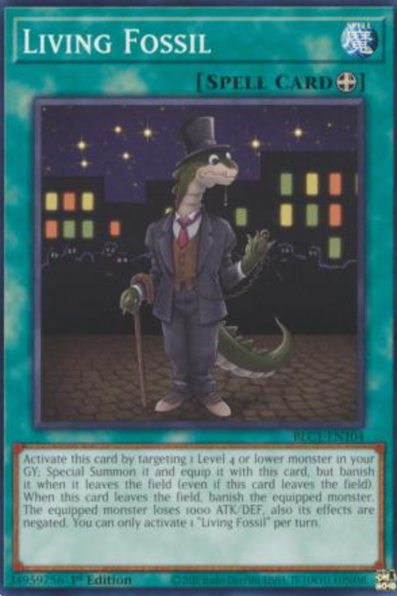 Living Fossil - BLC1-EN104 - Common 1st Edition
