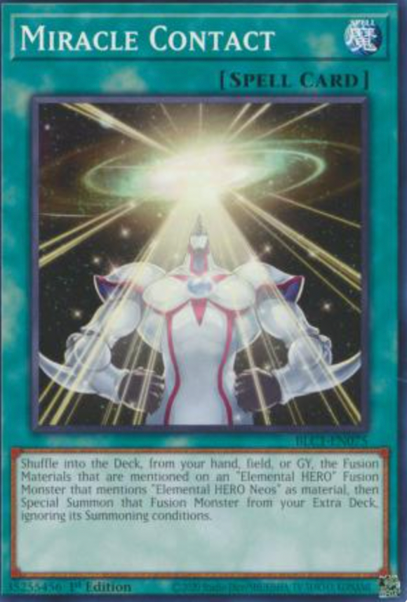 Miracle Contact - BLC1-EN075 - Common 1st Edition