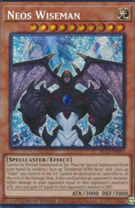 Neos Wiseman - BLC1-EN007 - Secret Rare Limited Edition