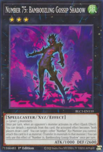 Number 75: Bamboozling Gossip Shadow - BLC1-EN110 - Common 1st Edition