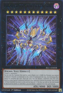 Number 77: The Seven Sins (Silver) - BLC1-EN038 - Ultra Rare 1st Edition