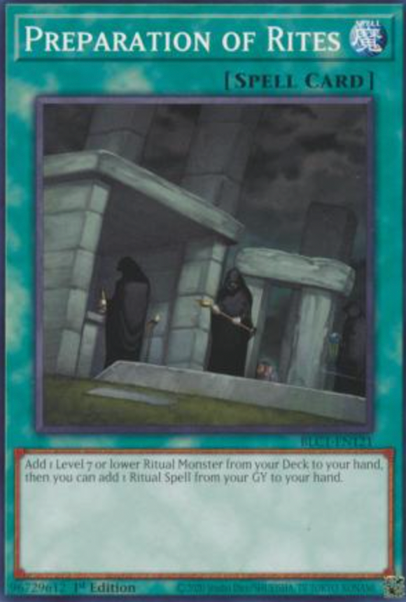 Preparation of Rites - BLC1-EN121 - Common 1st Edition