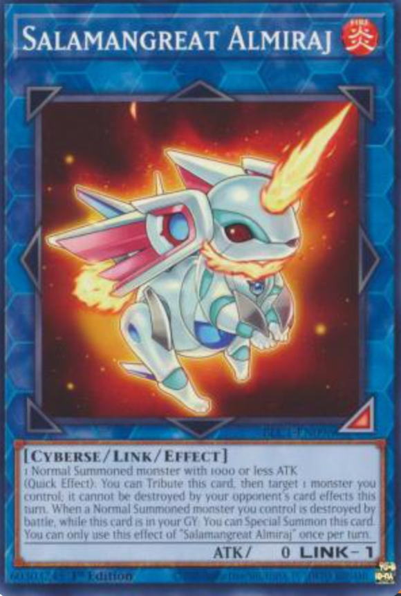 Salamangreat Almiraj - BLC1-EN096 - Common 1st Edition