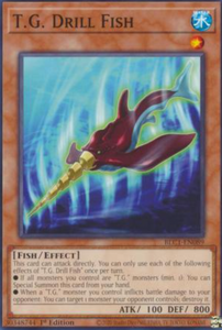 T.G. Drill Fish - BLC1-EN089 - Common 1st Edition