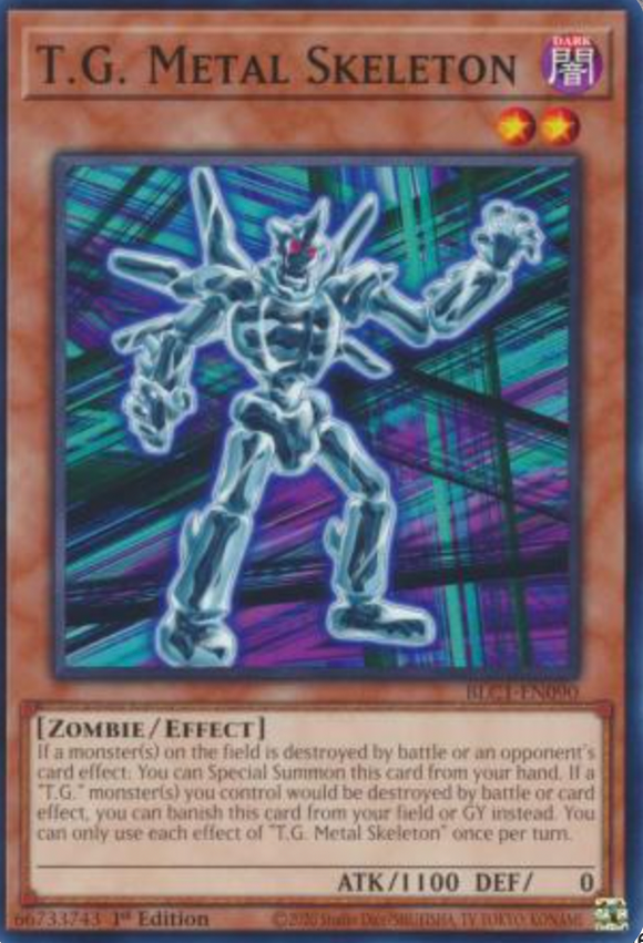 T.G. Metal Skeleton - BLC1-EN090 - Common 1st Edition