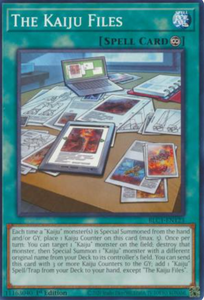 The Kaiju Files - BLC1-EN123 - Common 1st Edition