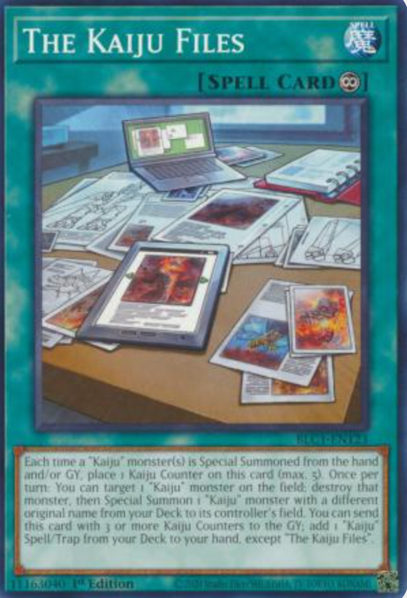 The Kaiju Files - BLC1-EN123 - Common 1st Edition