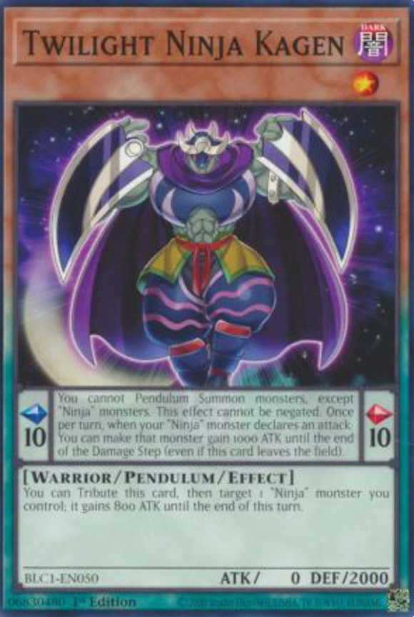 Twilight Ninja Kagen - BLC1-EN050 - Common 1st Edition