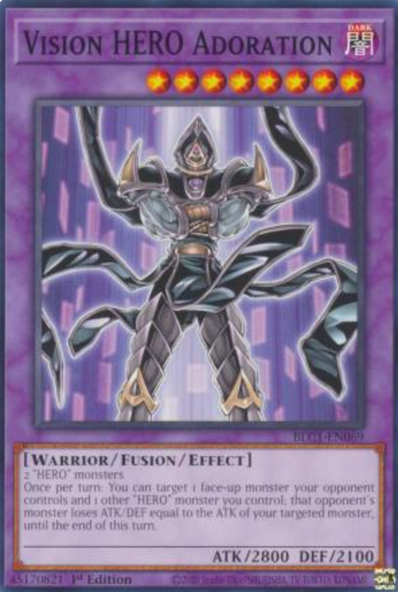 Vision HERO Adoration - BLC1-EN069 - Common 1st Edition