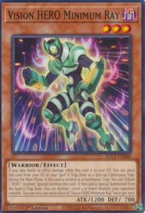 Vision HERO Minimum Ray - BLC1-EN080 - Common 1st Edition