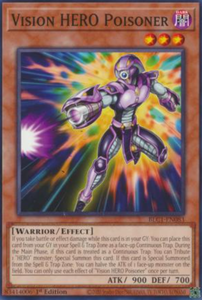 Vision HERO Poisoner - BLC1-EN083 - Common 1st Edition
