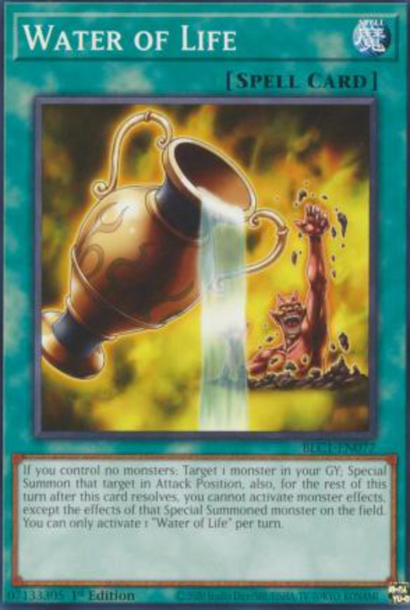 Water of Life - BLC1-EN077 - Common 1st Edition