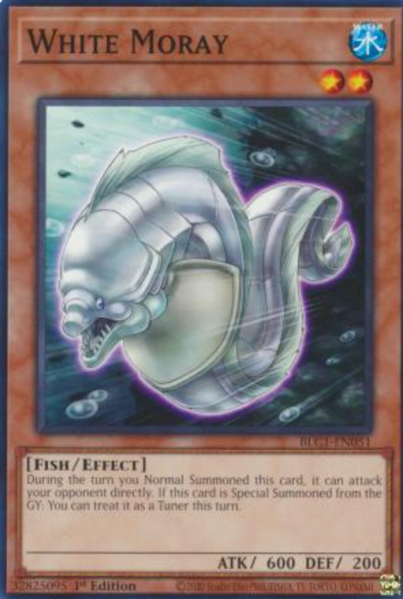 White Moray - BLC1-EN051 - Common 1st Edition