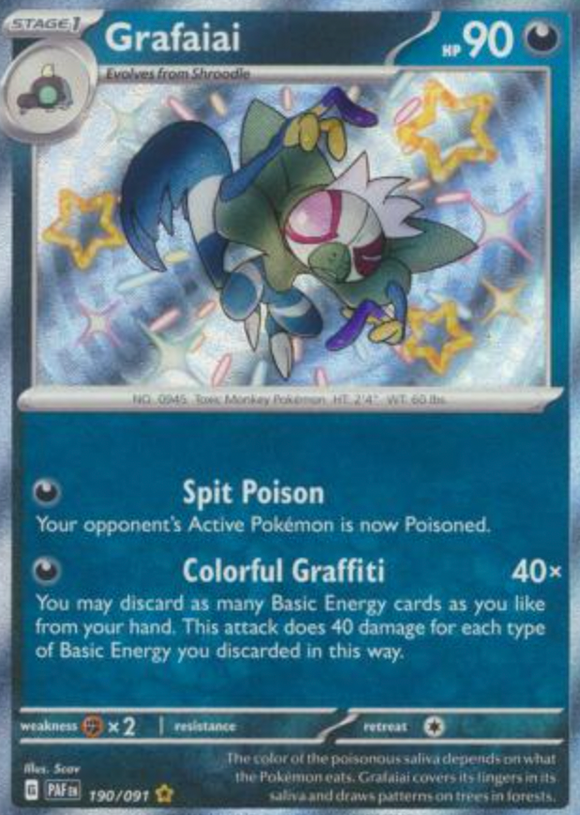 Grafaiai - 190/091 - Shiny Rare