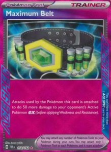 Maximum Belt - 154/162 - Ace Rare