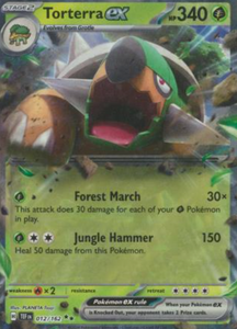 Torterra ex - 012/162 - Ultra Rare