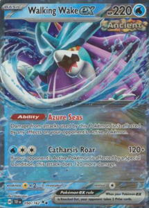 Walking Wake ex - 050/162 - Ultra Rare