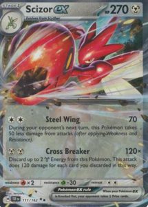 Scizor ex - 111/162 - Ultra Rare