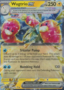 Wugtrio ex - 060/162 - Ultra Rare