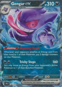 Gengar ex - 104/162 - Ultra Rare