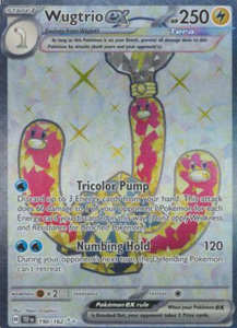 Wugtrio ex - 190/162 - Full Art Secret Rare