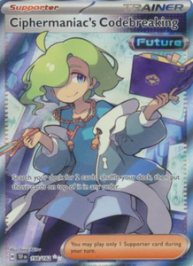 Ciphermaniac's Codebreaking - 198/162 - Full Art Secret