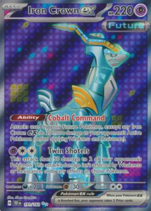 Iron Crown ex - 191/162 - Full Art Secret Rare