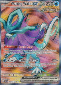 Walking Wake ex - 189/162 - Full Art Secret Rare